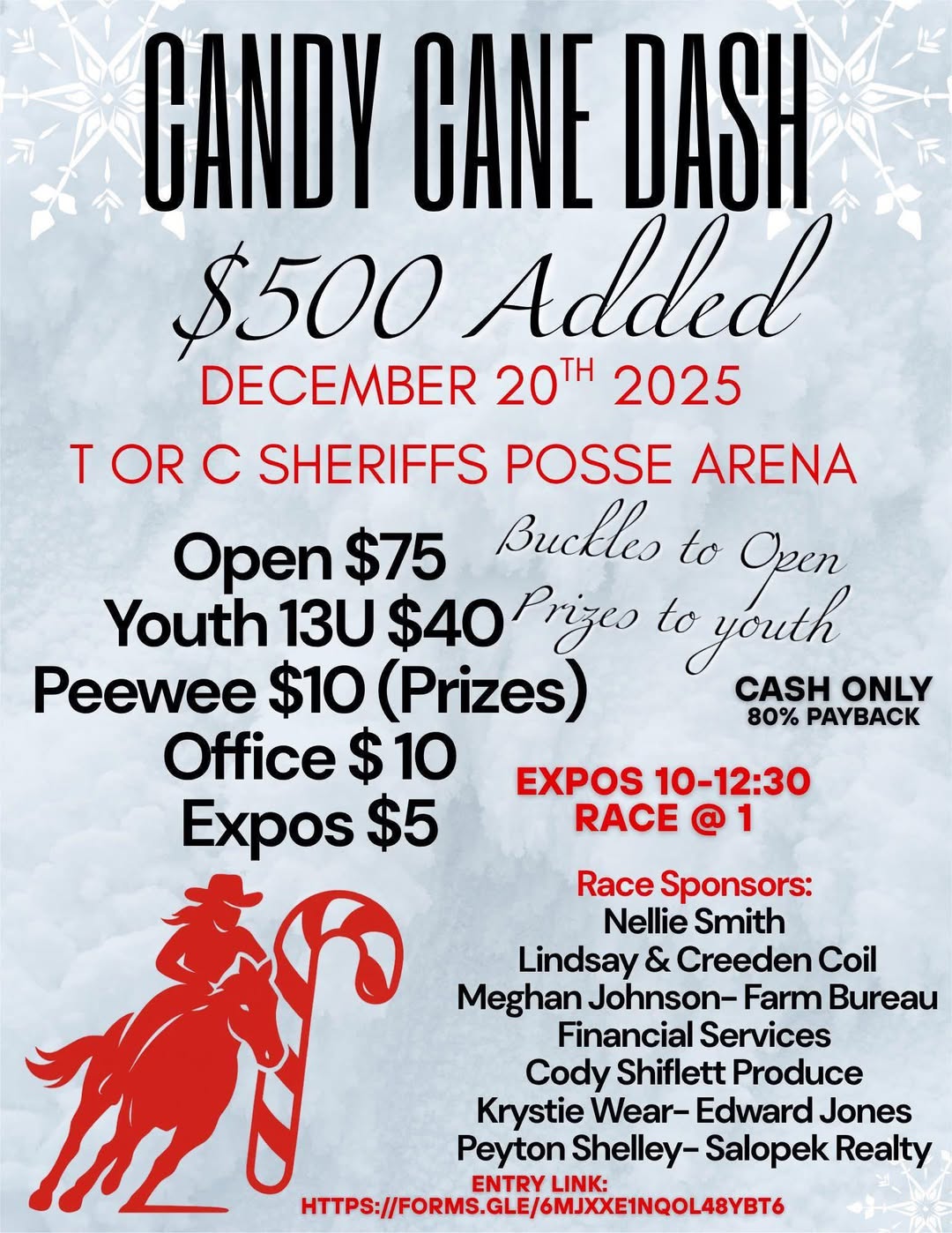 Flyer 1 for Candy Cane Dash