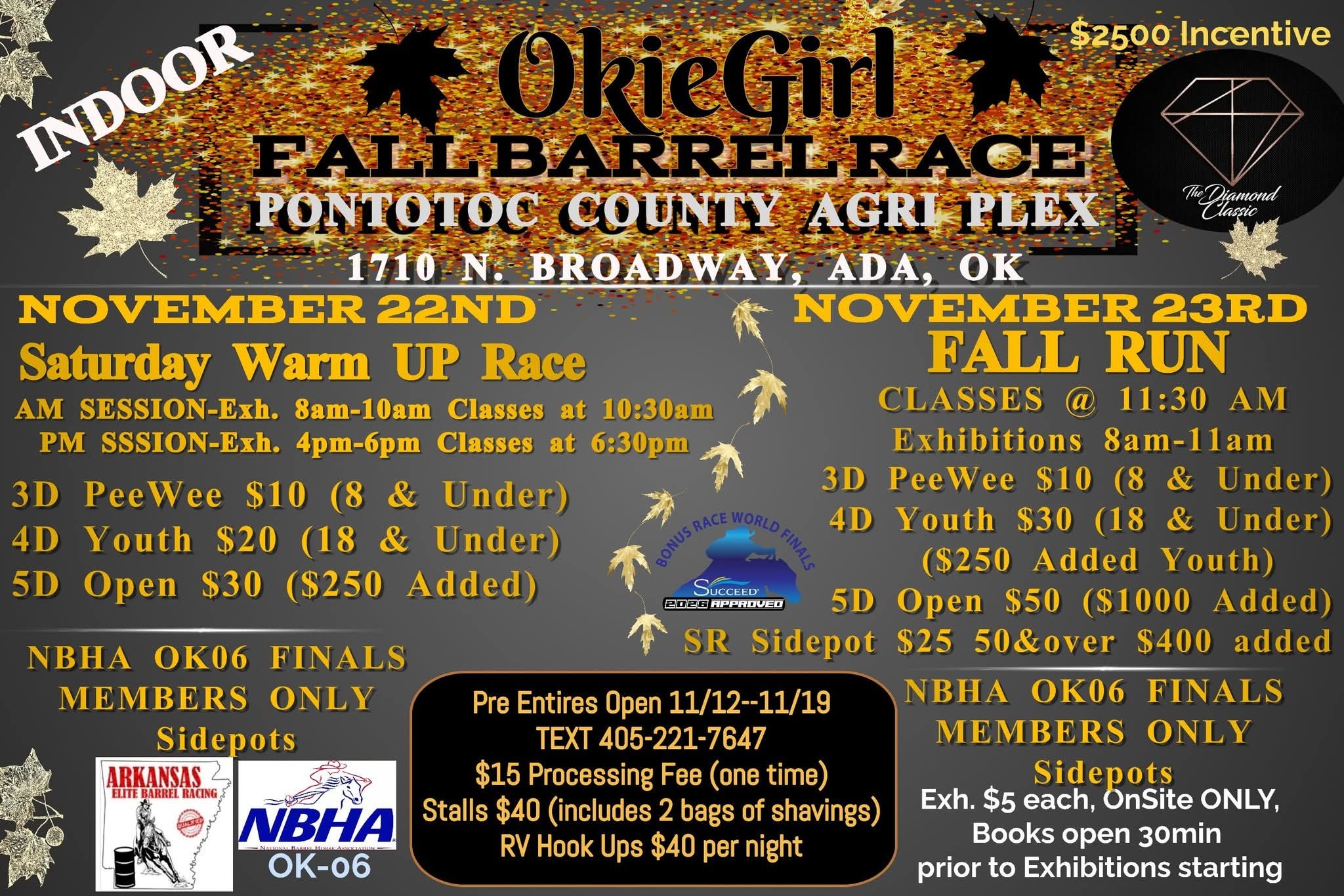 Flyer 1 for OkieGirl Fall Run
