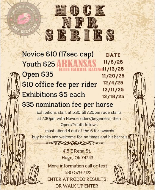 Flyer 1 for Mock NFR Series