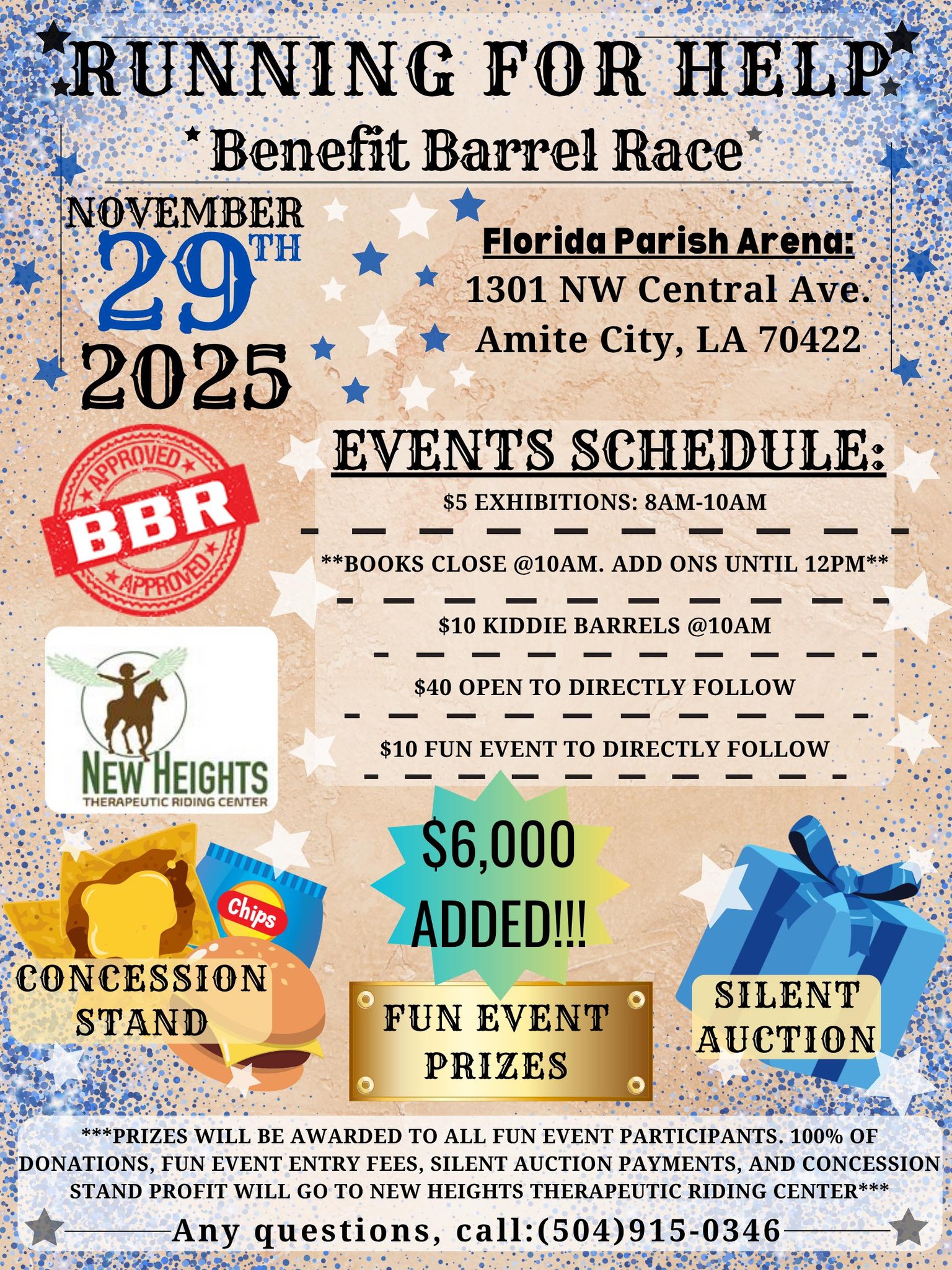 Flyer 1 for Running For Help