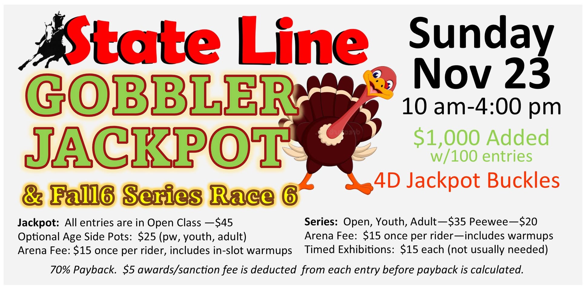 Flyer 1 for Gobbler Jackpot