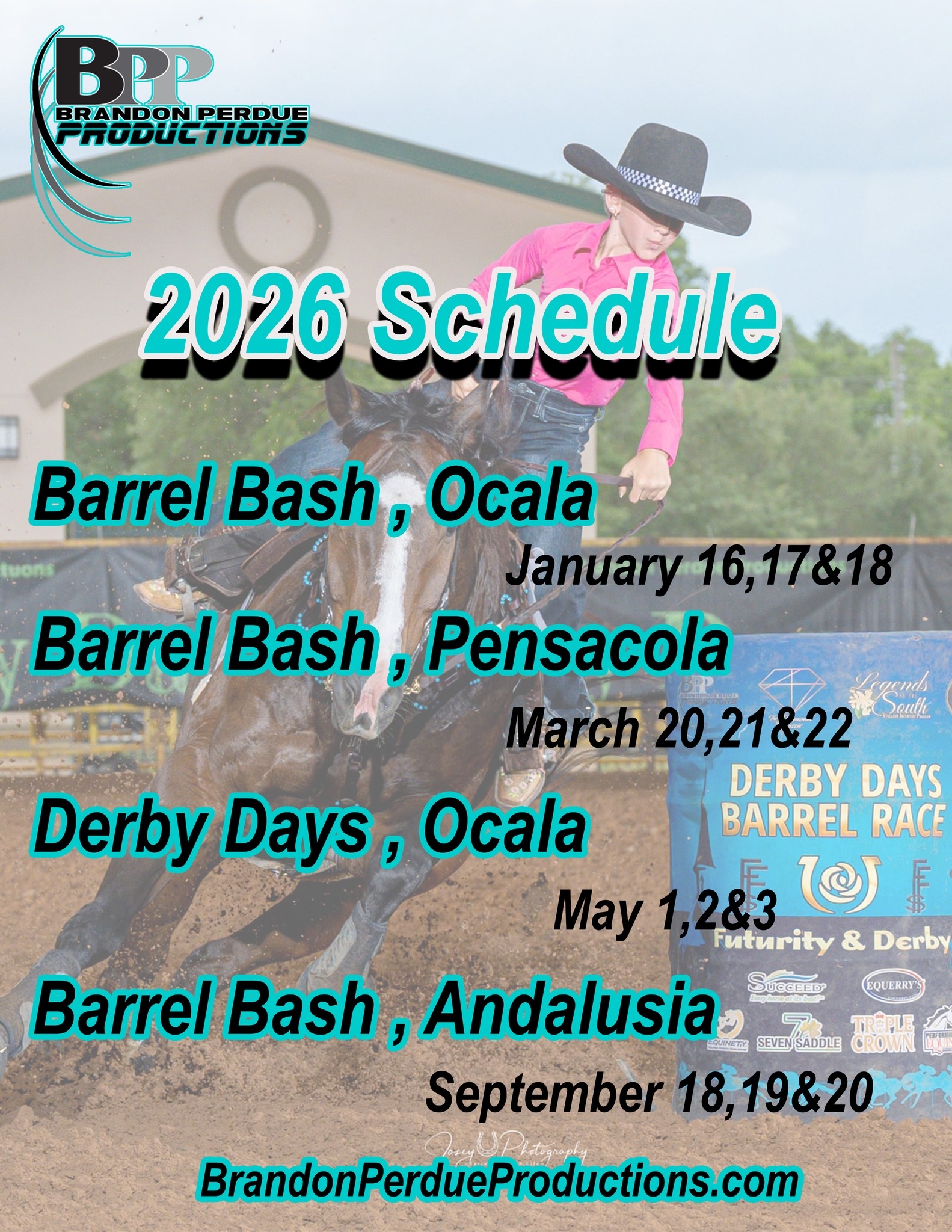 Flyer 1 for Brandons Barrel Bash Ocala