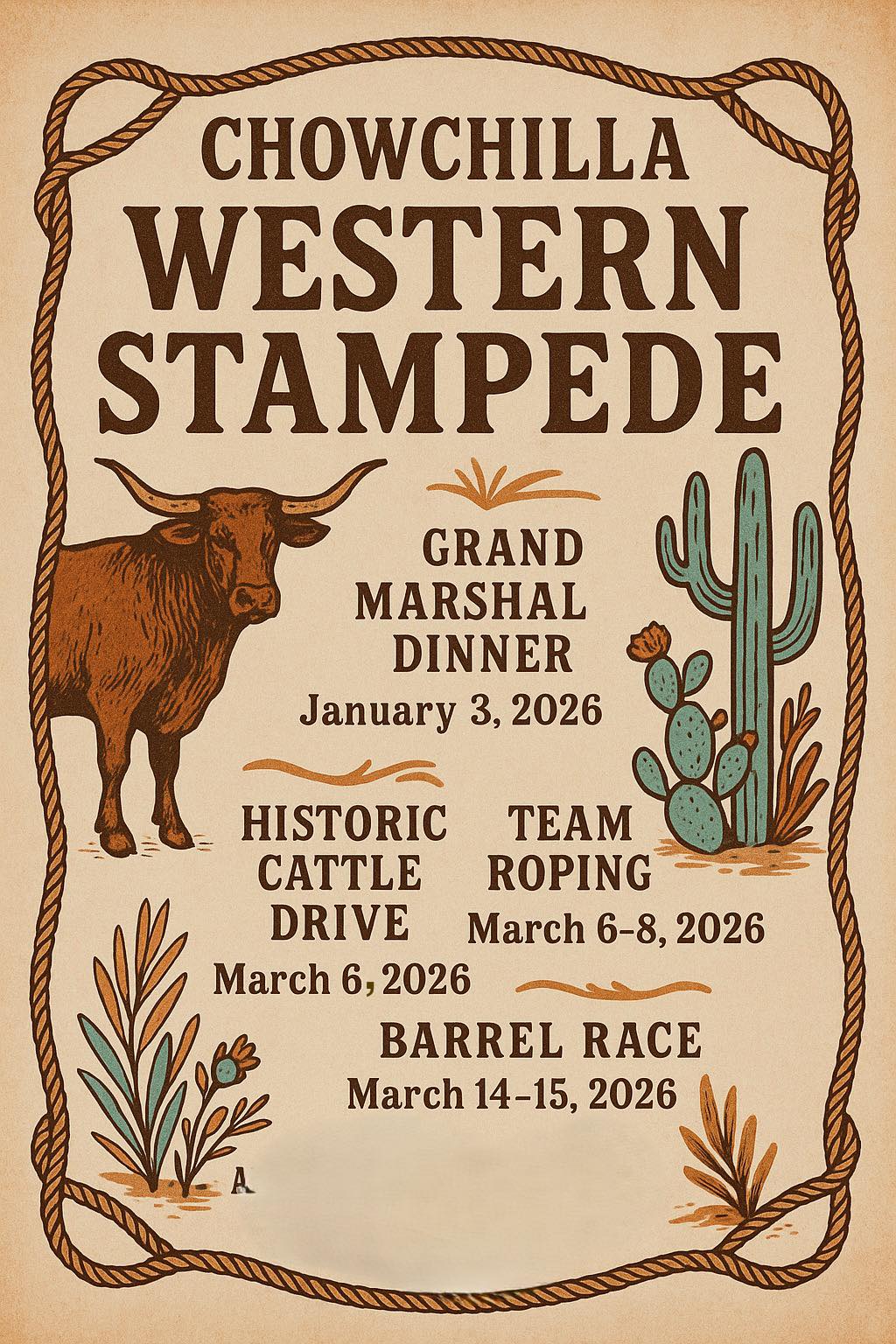 Flyer 1 for Chowchilla Stampede