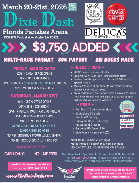 Flyer 1 for Dixie Dash