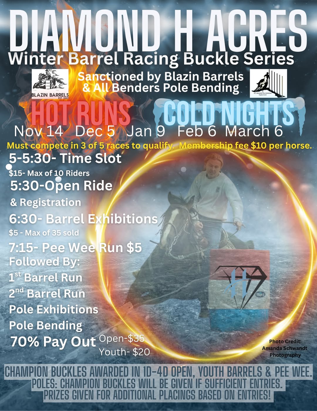Diamond H Acres Winter Barrel Racing Series