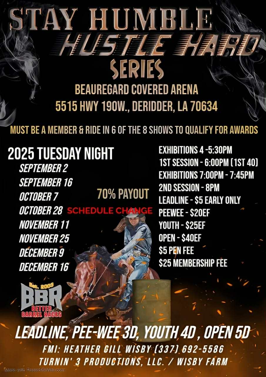 Flyer 1 for Stay Humble Hustle Hard Series