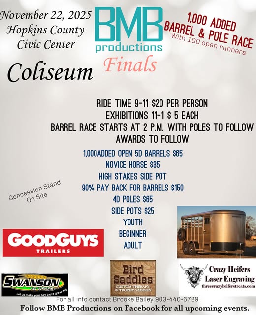 Flyer 1 for BMB Productions Finals