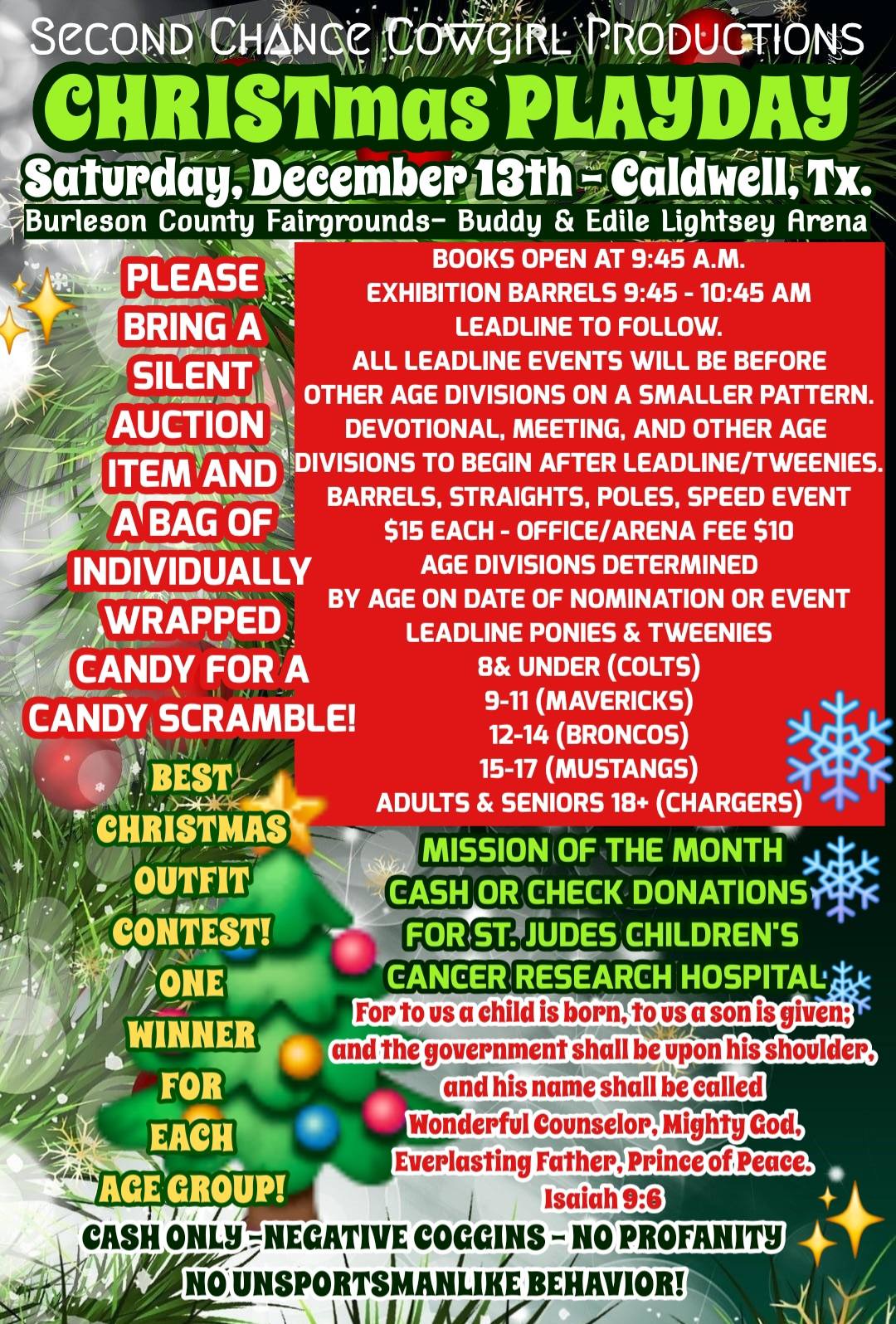 Flyer 1 for SCCP Fall Winter Playday Series