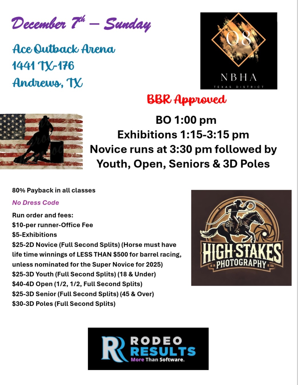 Flyer 1 for NBHA TX 08
BBR Approved  