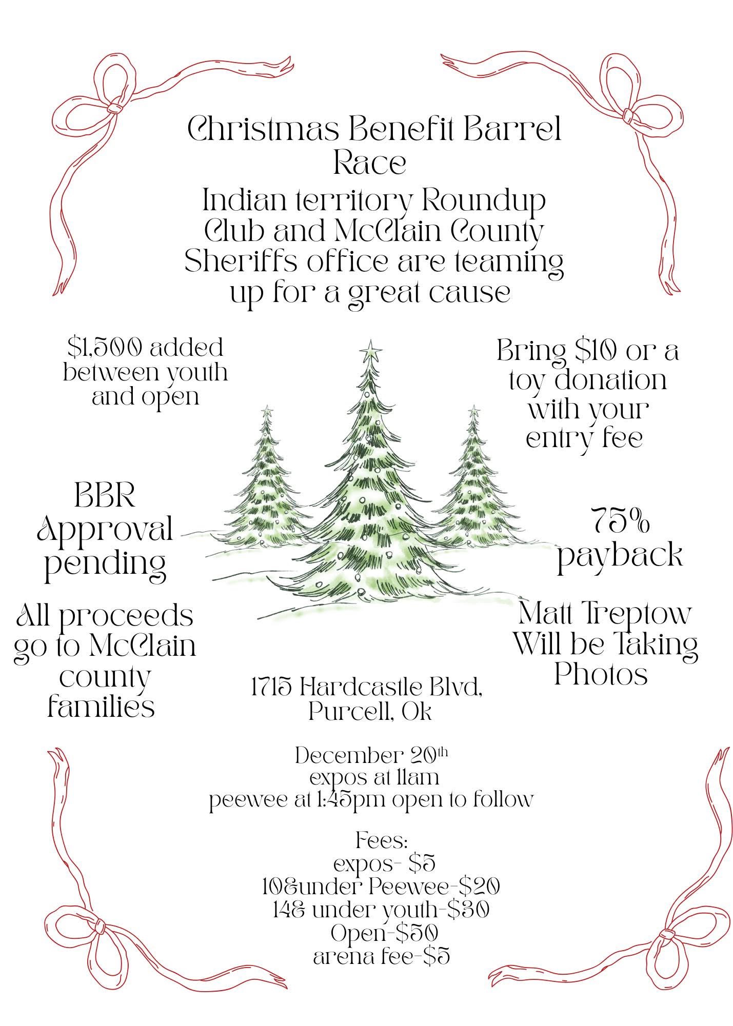 Flyer 1 for Christmas Benefit Race