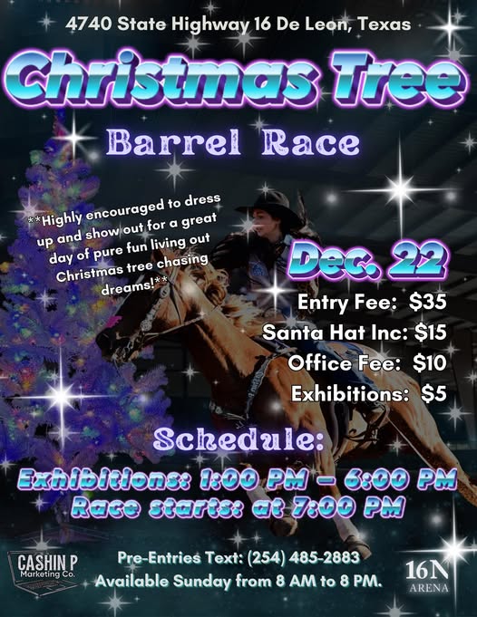 Flyer 1 for Christmas Tree Barrel Race