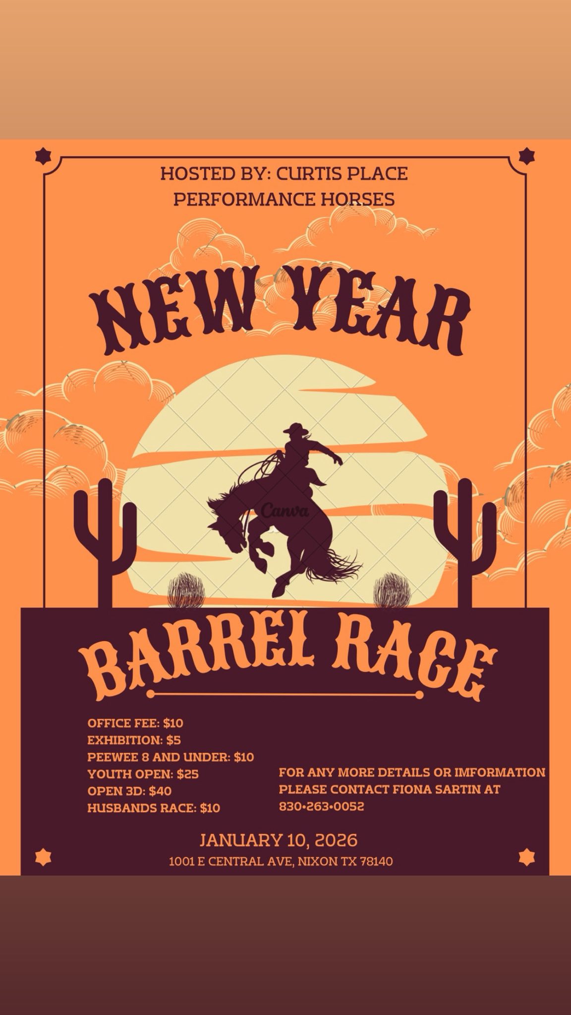 New Year Barrel Race