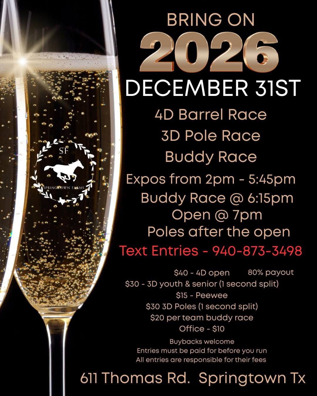 Flyer 1 for Bring On 2026 Open 4D