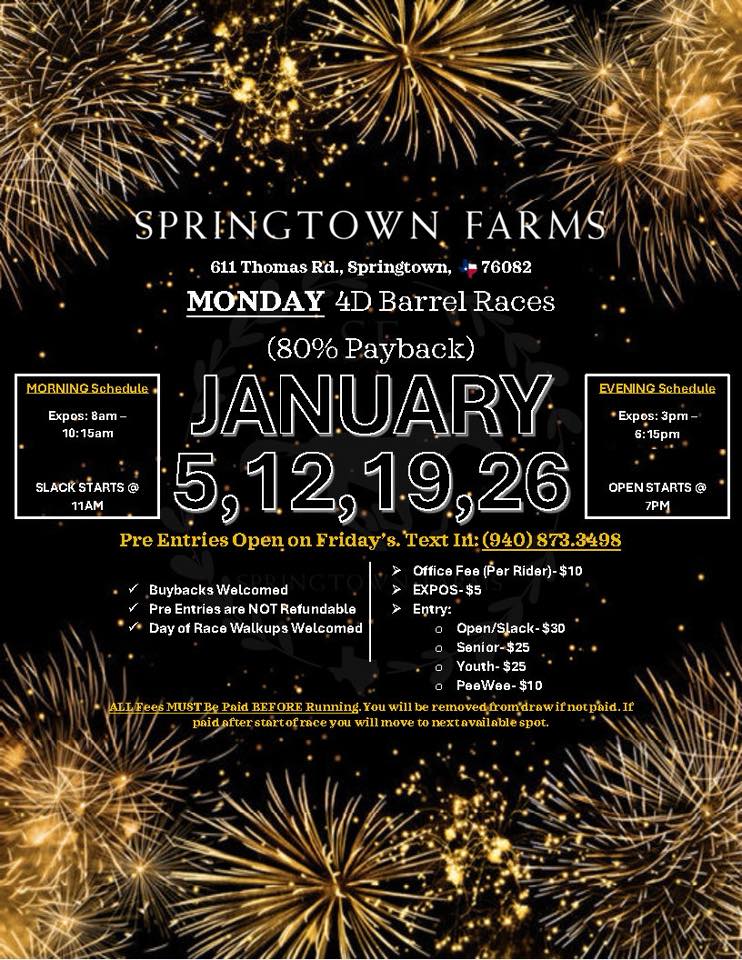 Flyer 1 for Jan Monday Series