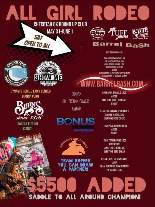 Sooner Barrel Racing ~ Barrel Bash