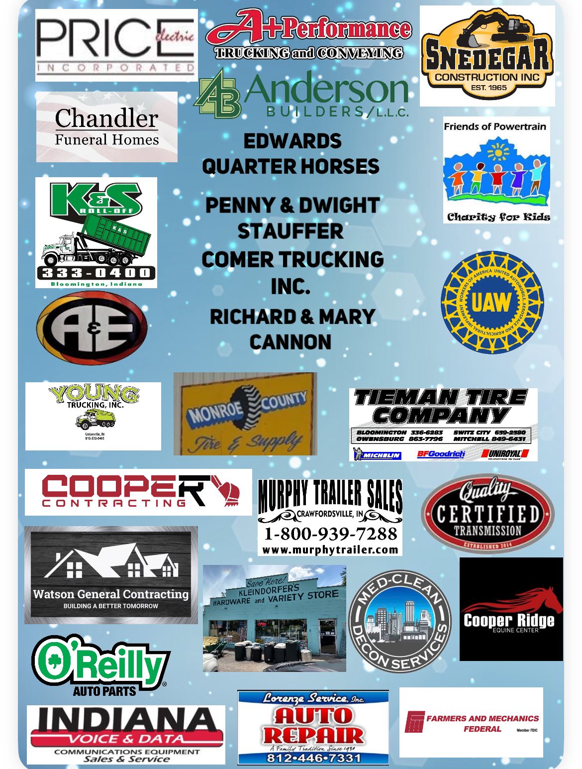 Chalee Gilliland Memorial Barrels and Bling