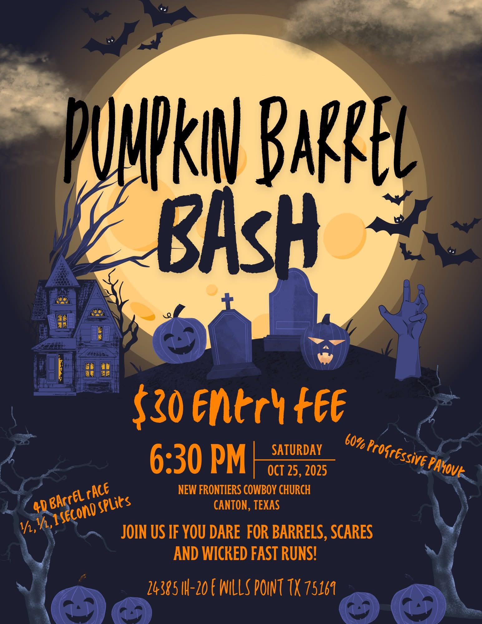 Flyer 2 for NEW DATE 11/15 Freedom Barrel  & Pole Bash