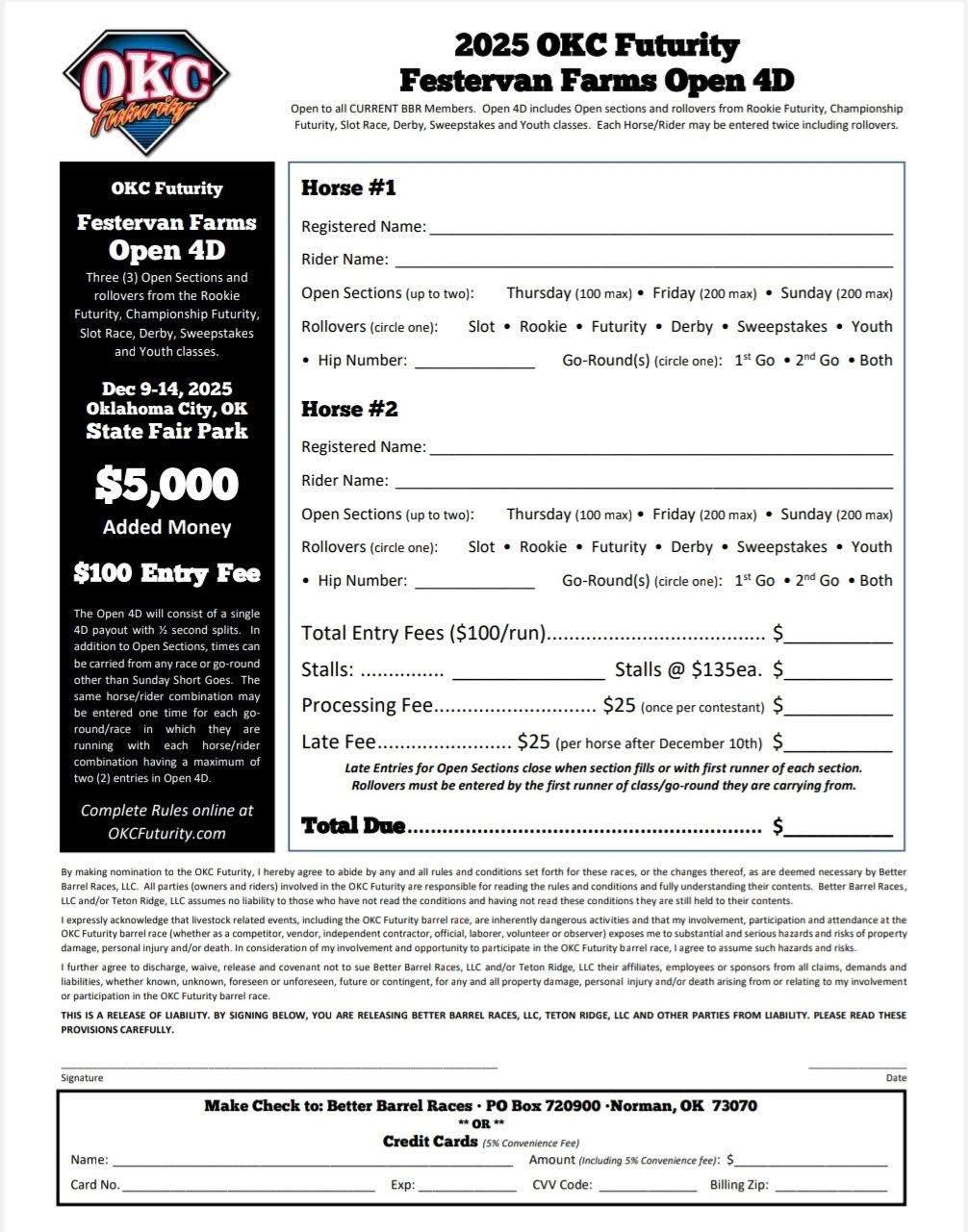 Flyer 4 for OKC Futurity