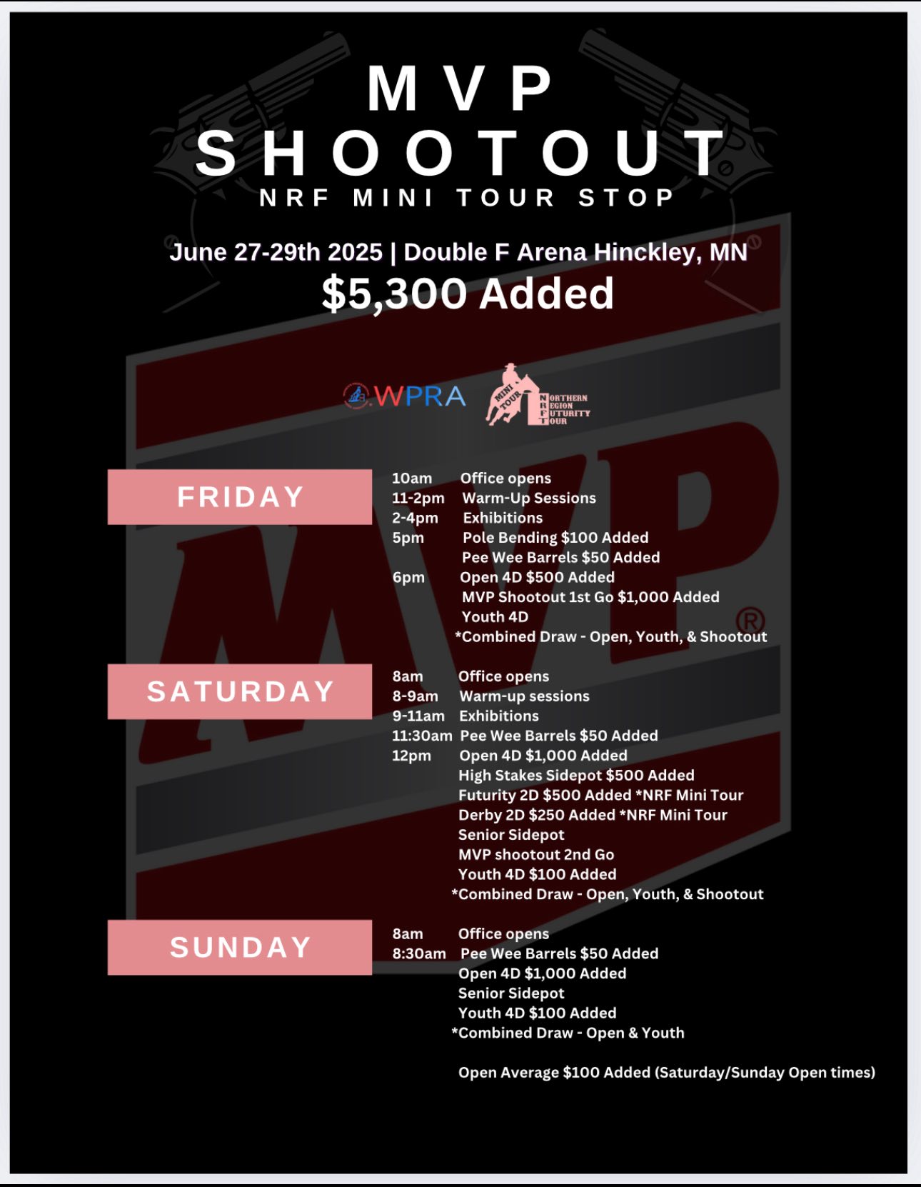 Flyer 5 for MVP Shootout