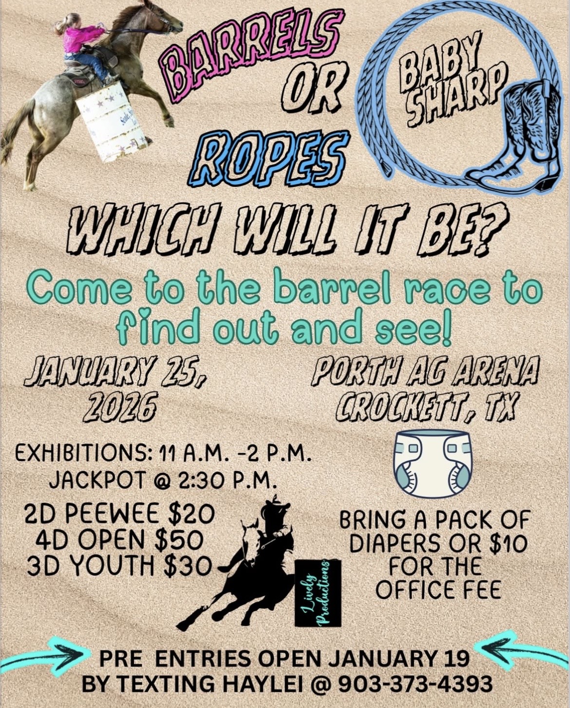 Flyer 1 for Lively Productions 