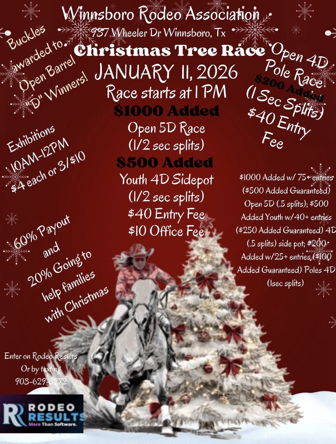 Flyer 1 for Winnsboro rodeo association 