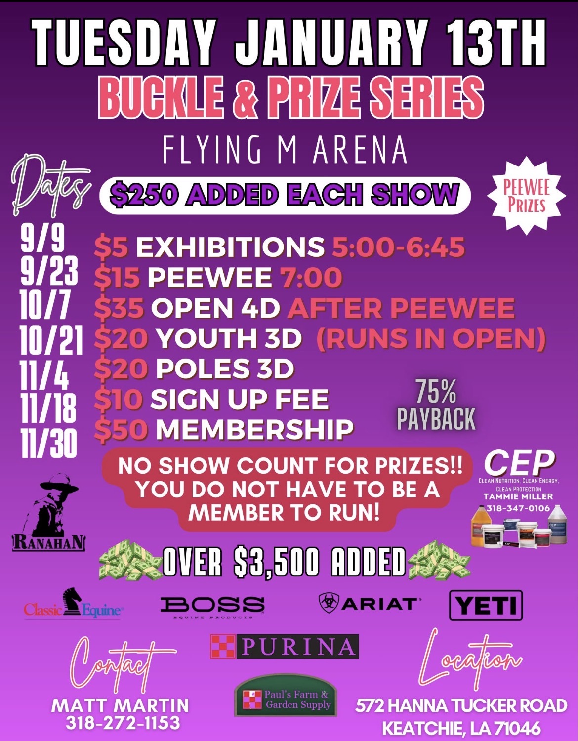 Flyer 1 for Flying M 