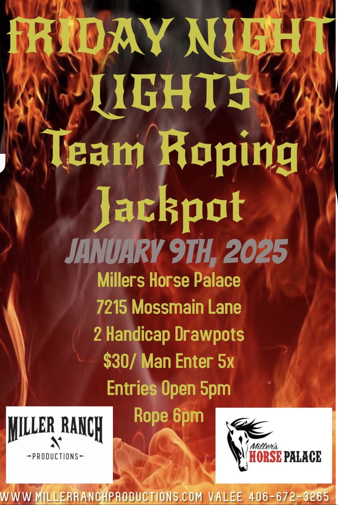 Flyer 1 for Millers Horse Palace 