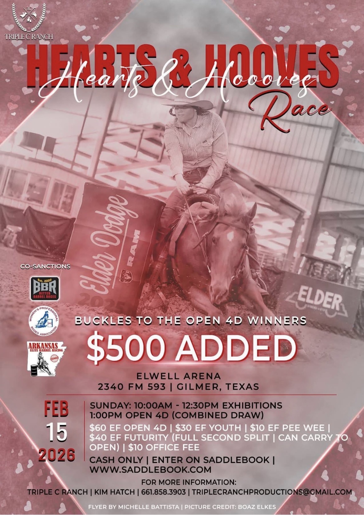 Flyer 1 for Hearts & Hooves 