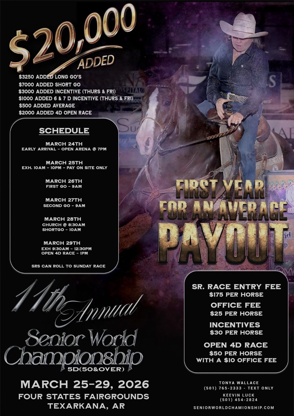Flyer 1 for 11th Annual Senior World Championship 