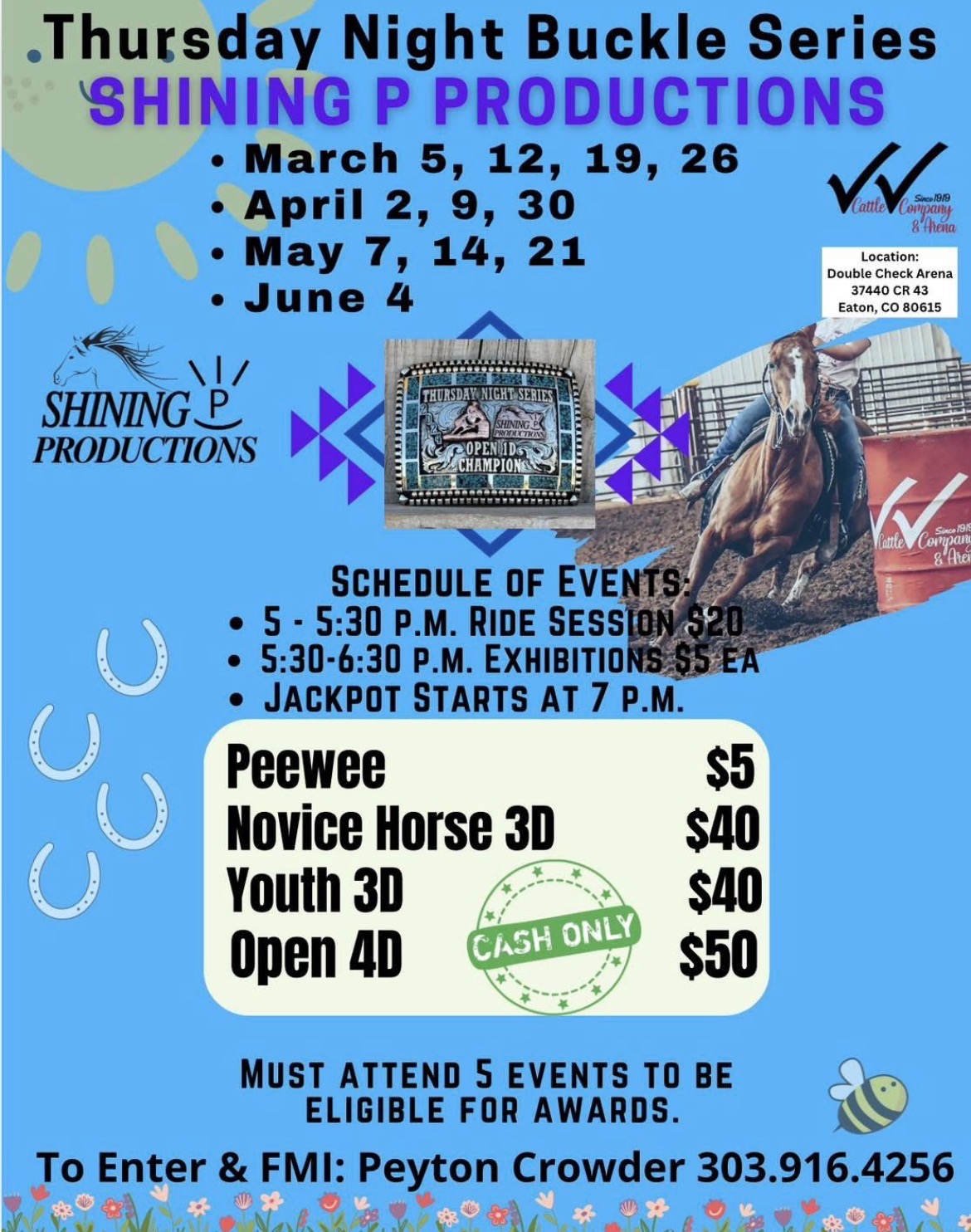 Flyer 1 for Shining P Productions 