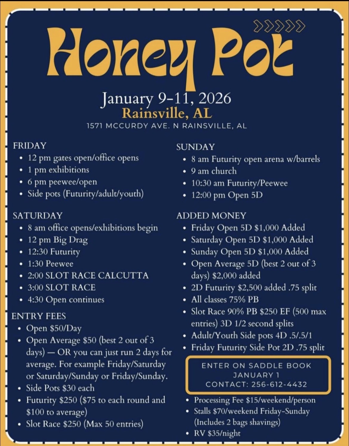 Flyer 1 for Honey Pot 