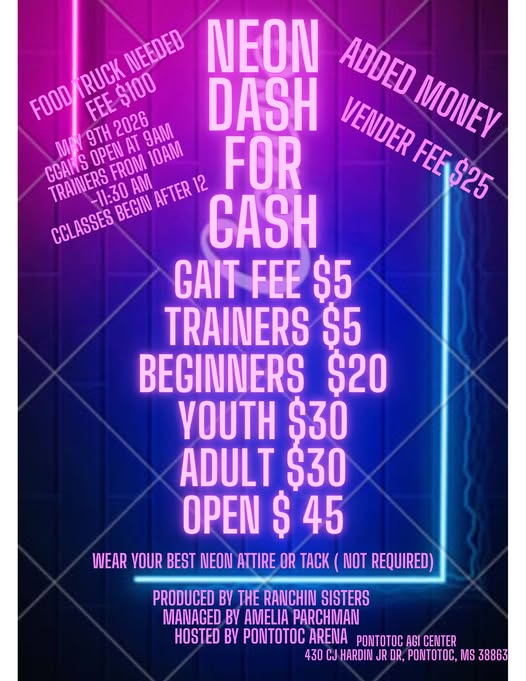 Neon Dash For Cash