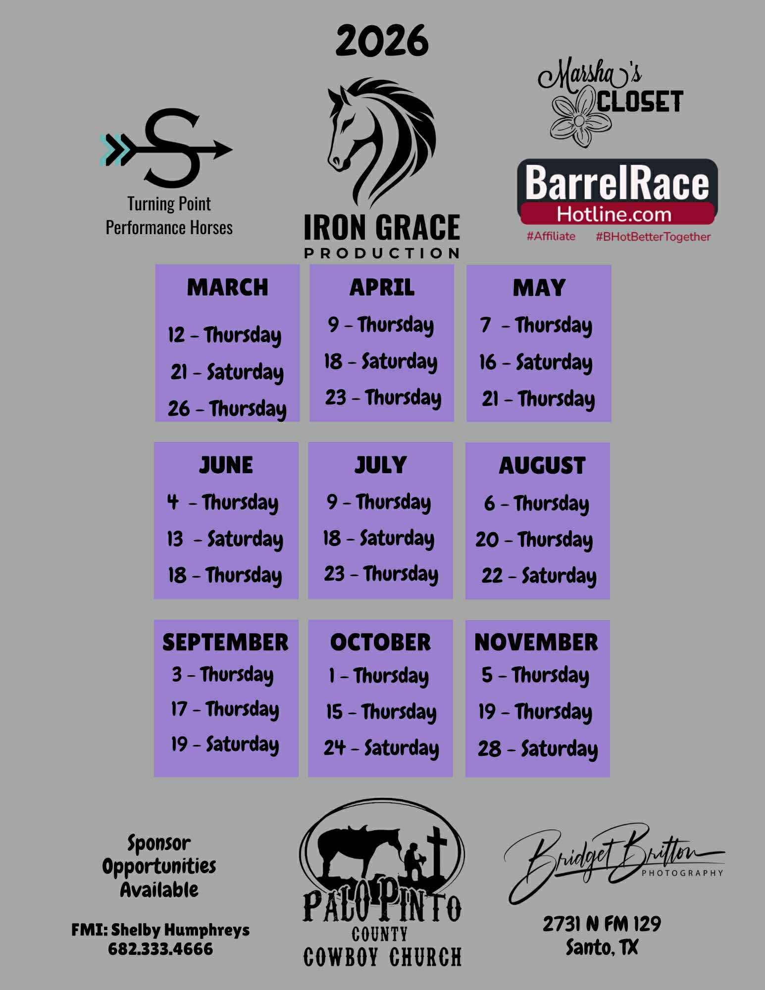 Iron Grace Production 2026