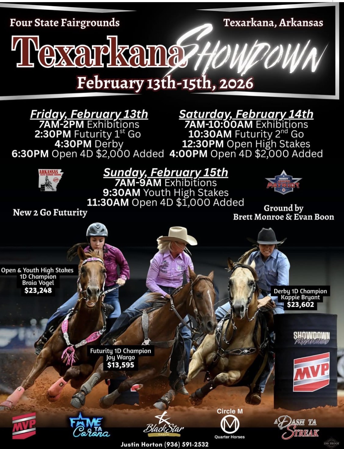 Flyer 1 for Texarkana Showdown 
