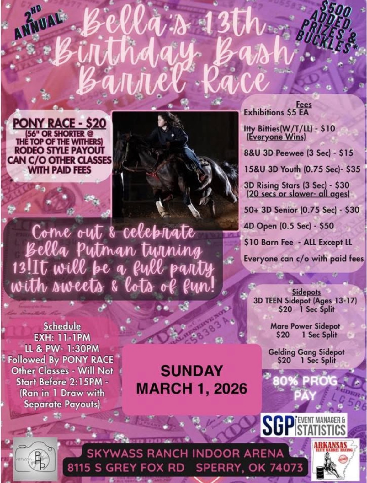 Flyer 1 for Bella’s 13th Birthday Bash 