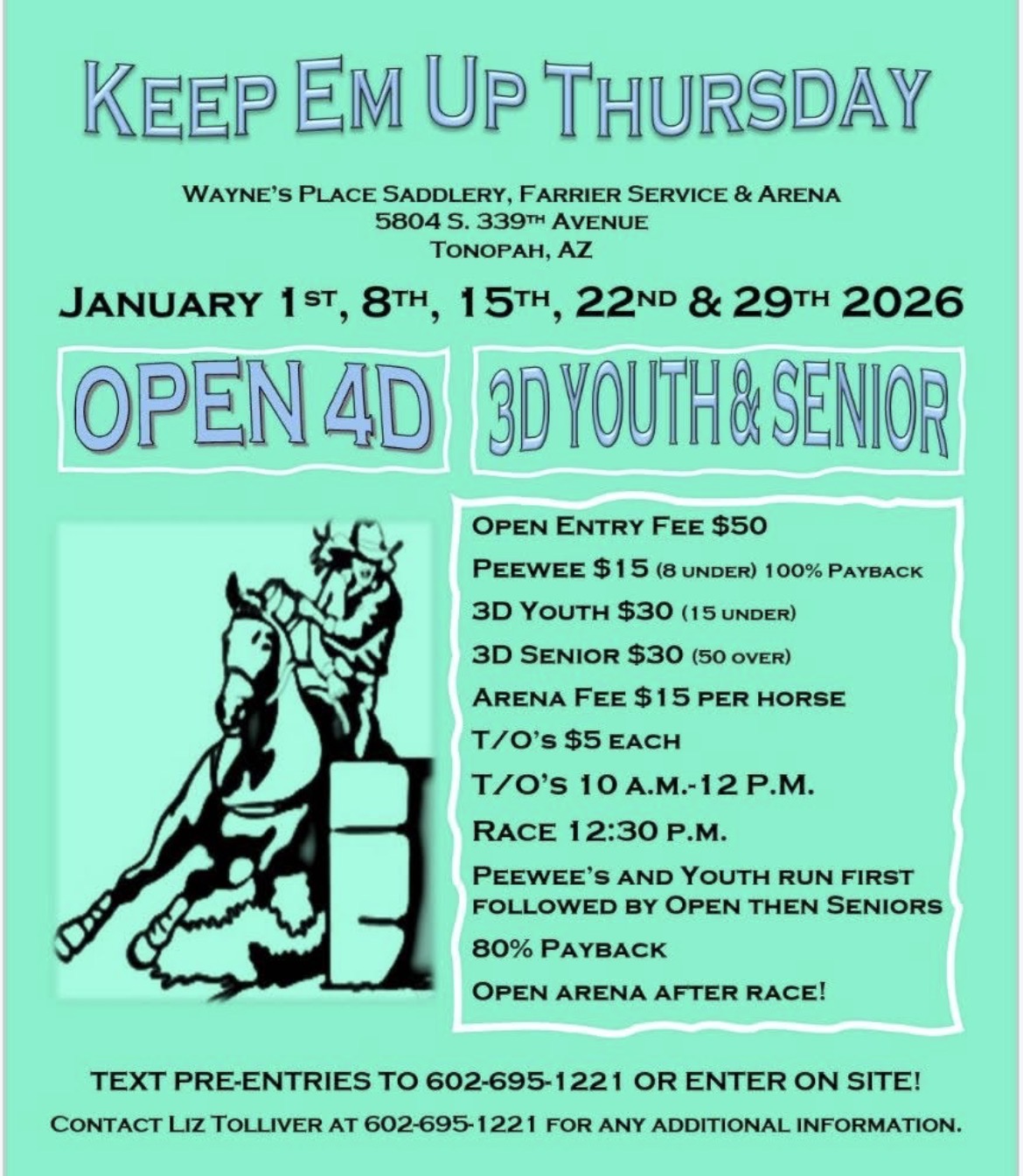 Flyer 1 for Keep em up Thursday 