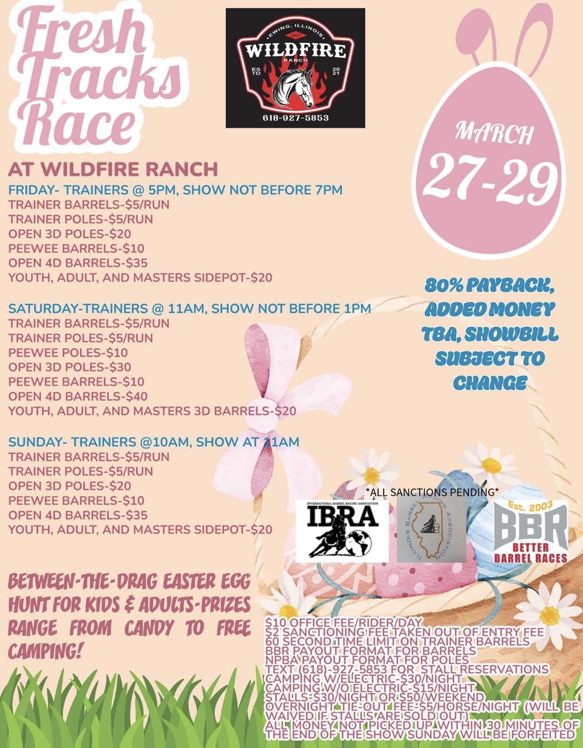 Flyer 1 for Fresh Track Race 