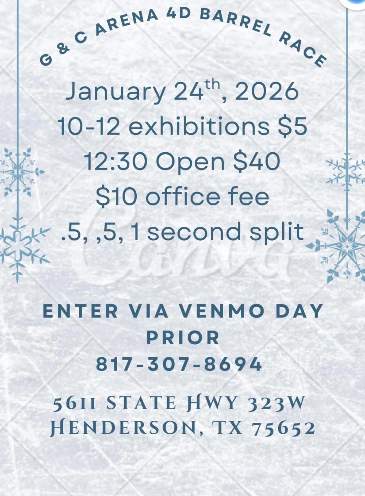 Flyer 1 for G&C Arena 