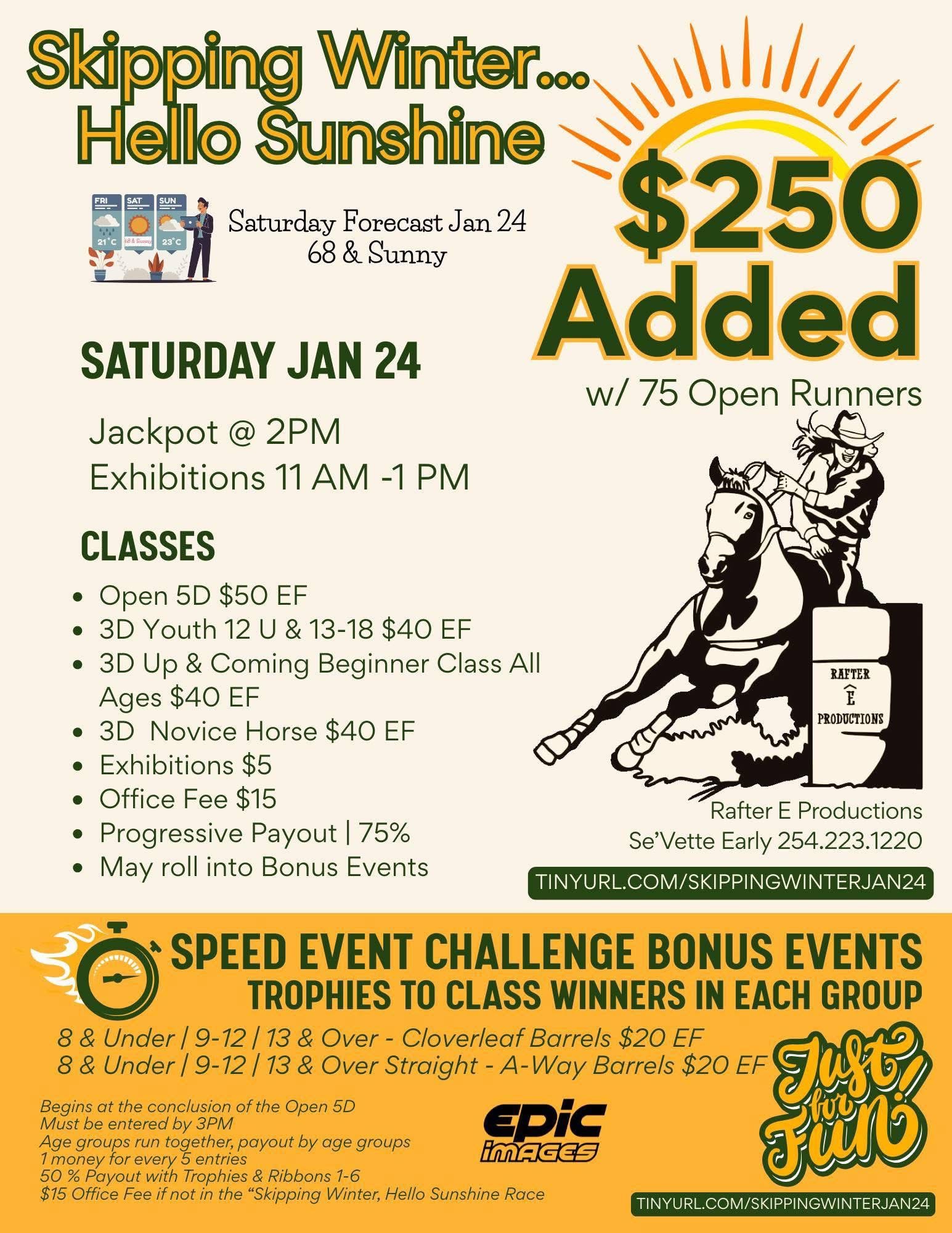 Flyer 1 for Open 5D Barrel Race