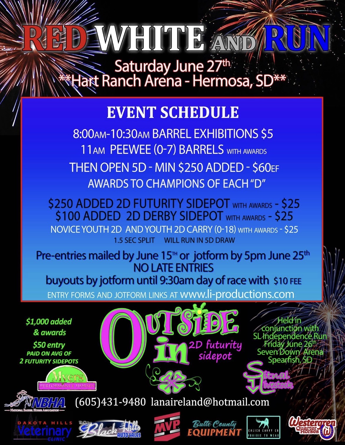 Flyer 1 for Red, White and Run 