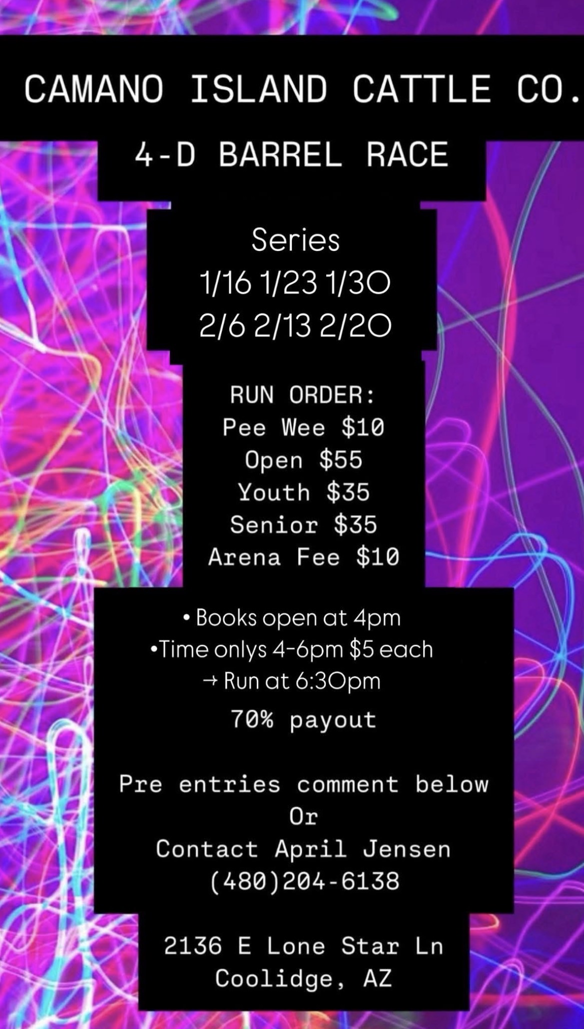 Flyer 1 for Camano island cattle co 