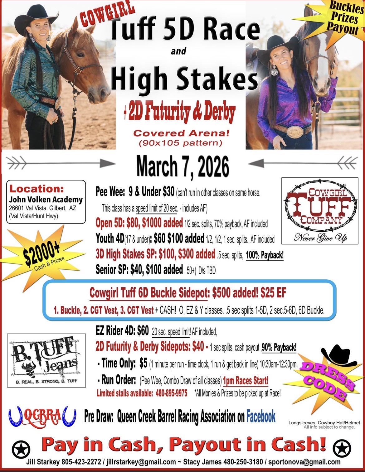 Cowgirl Tuff 5D Race 