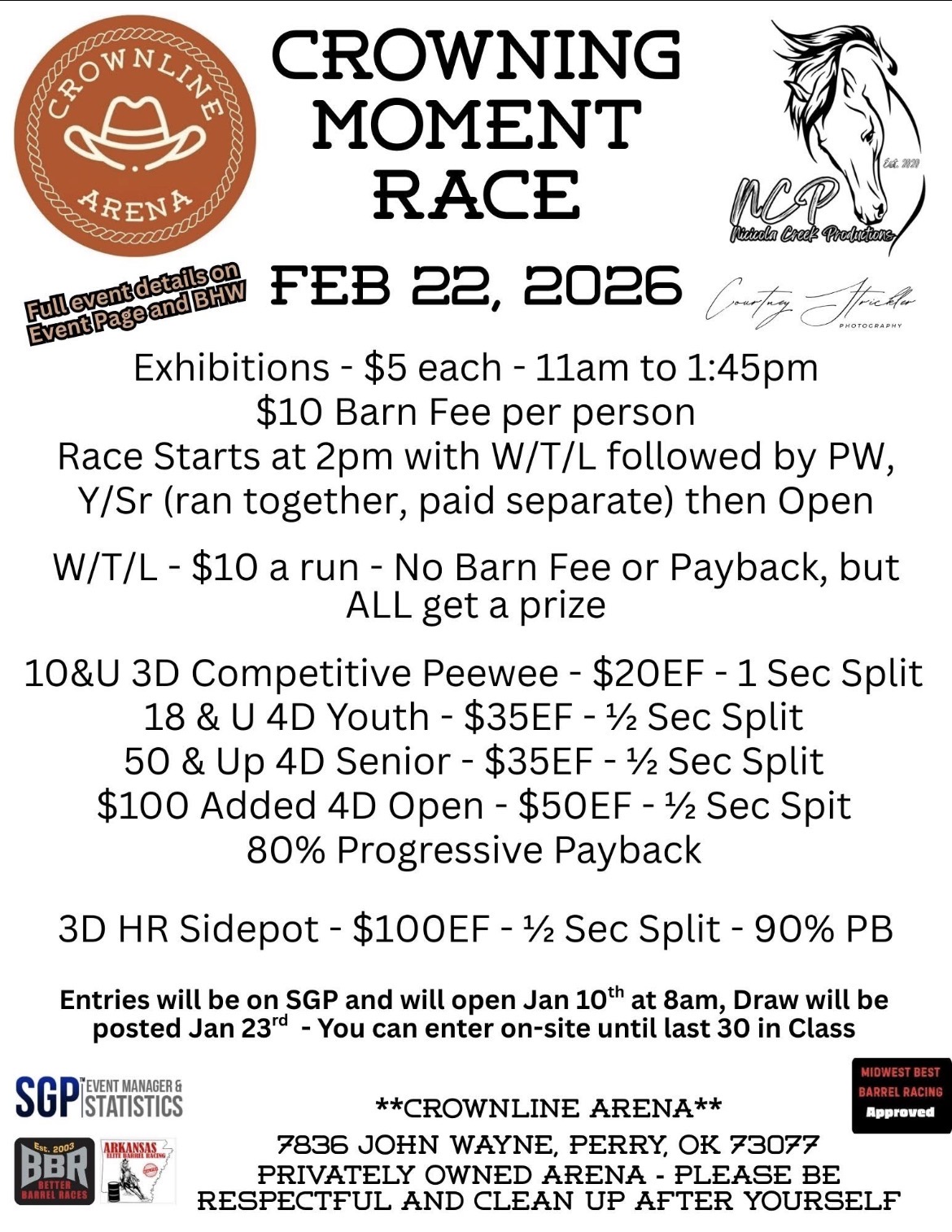 Crowning Moment Race 