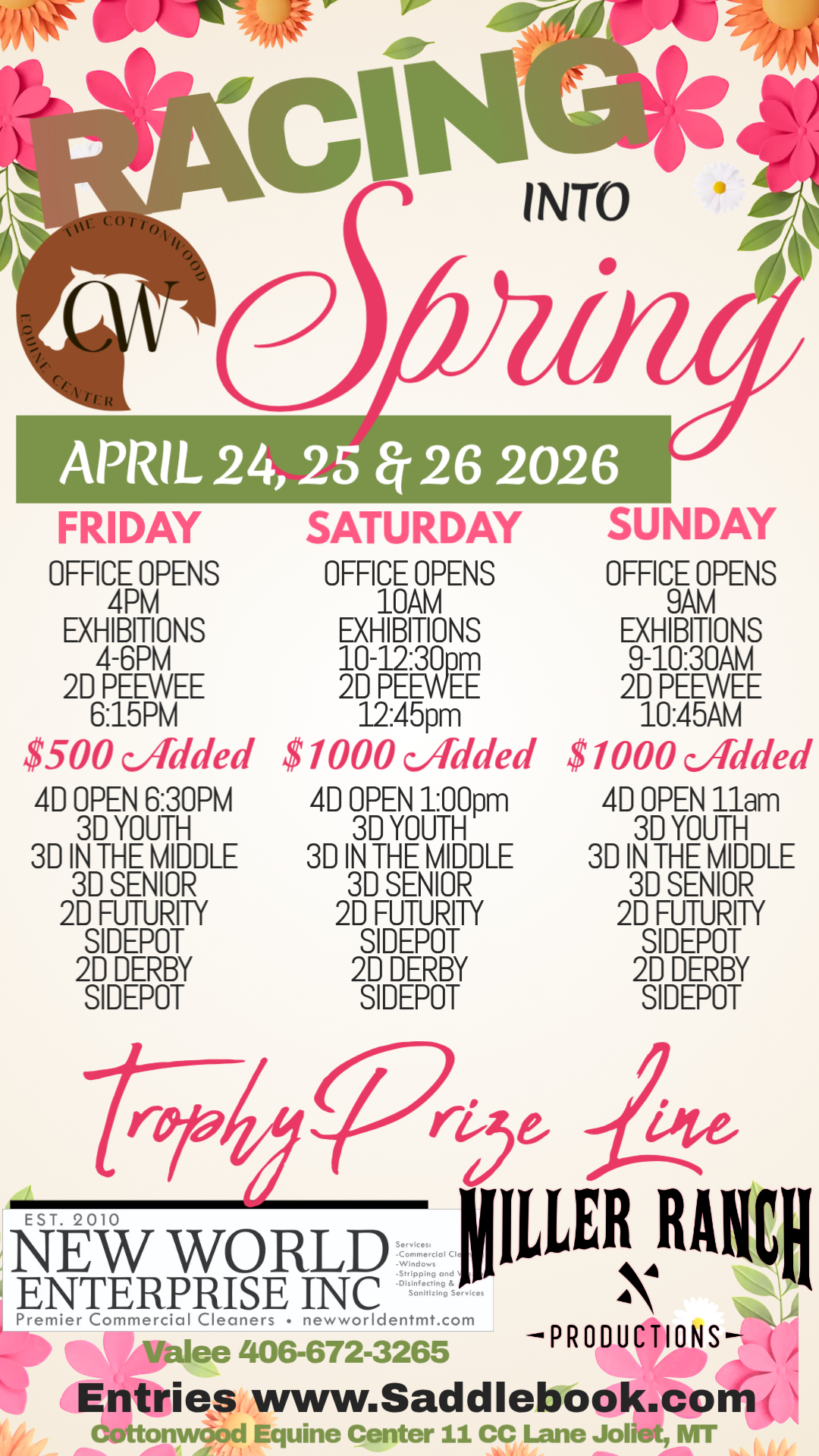 Flyer 1 for Racing Into Spring