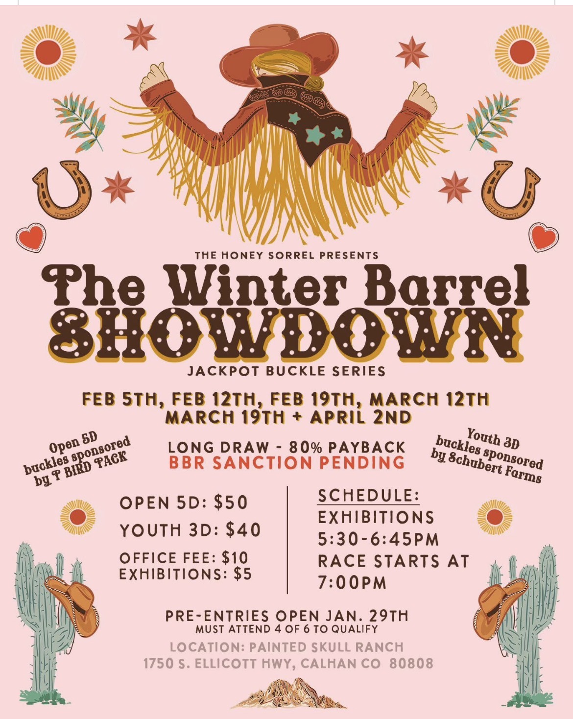 Flyer 1 for The Winter Barrel Showdown 