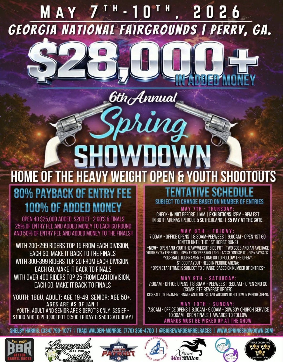 Flyer 1 for 6th annual spring showdown 