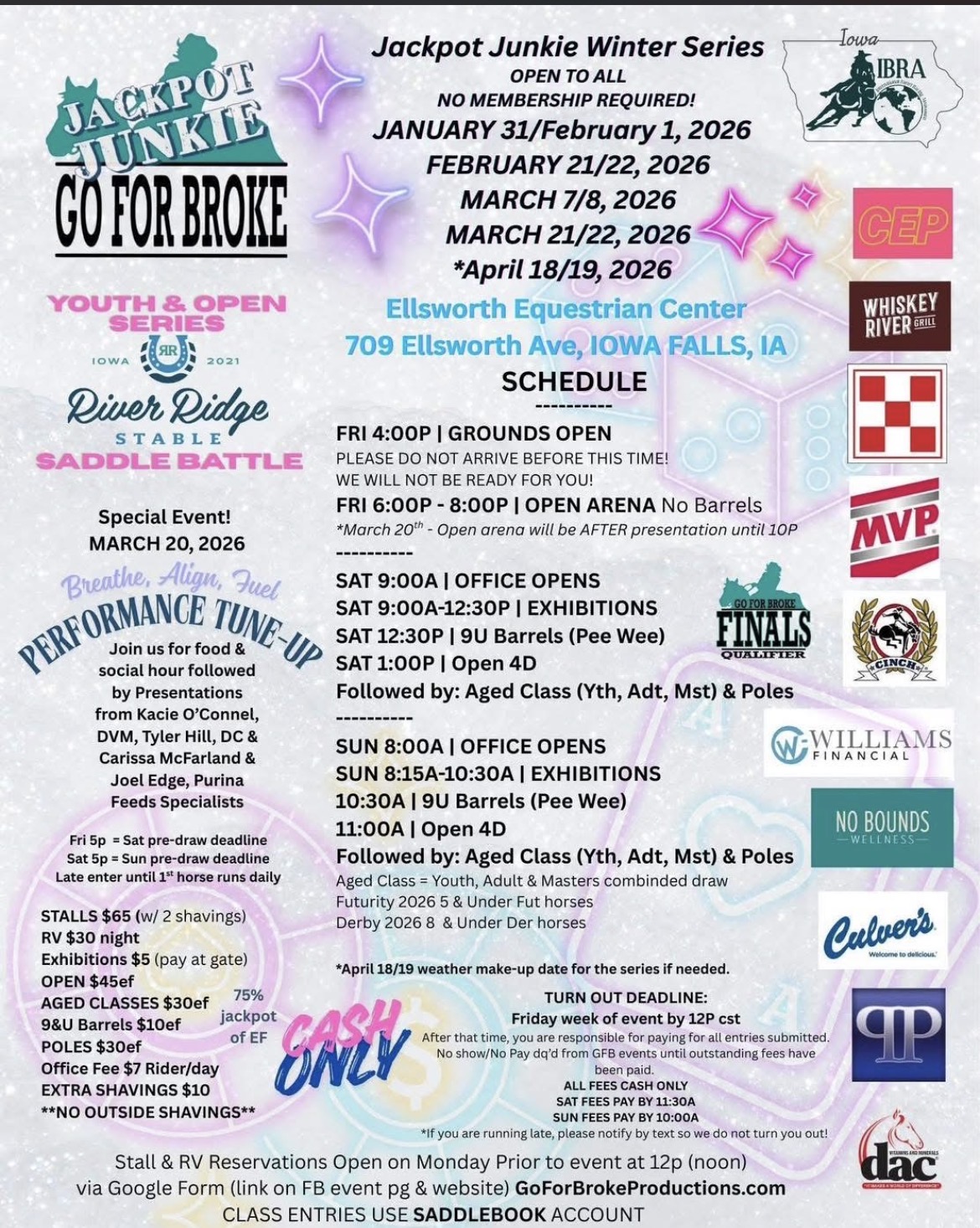 Flyer 1 for Jackpot Junkie Winter Series 