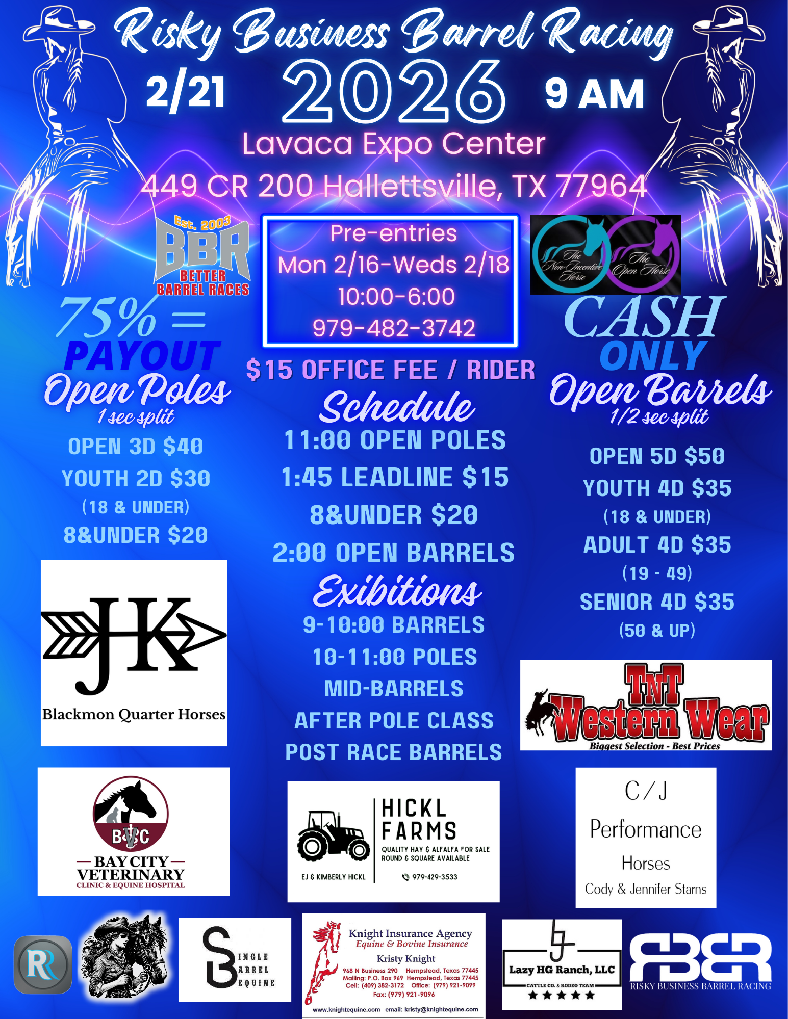 Risky Business Barrel Racing