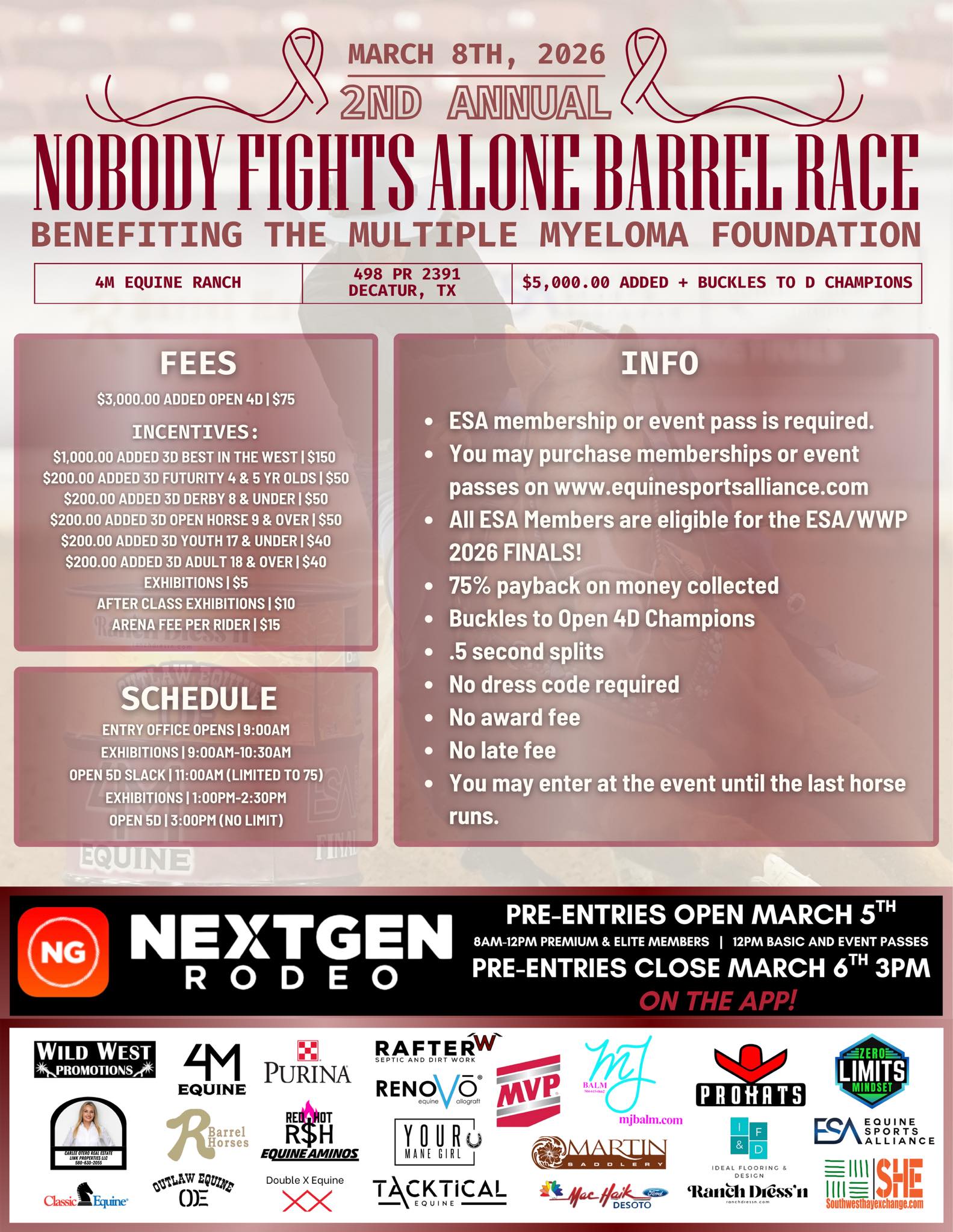 Flyer 1 for Nobody Fights Alone