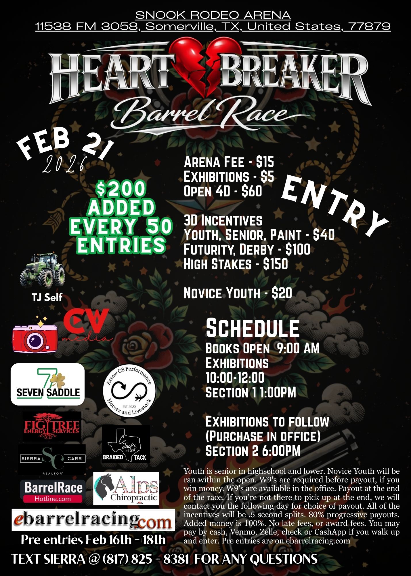Flyer 1 for Heartbreaker Barrel Race